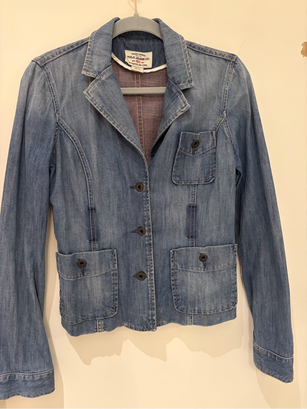 Vintage Ralph Lauren washed  Denim Jacket